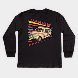 Vanning Vanner Van Life Kids Long Sleeve T-Shirt